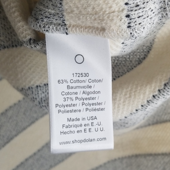 Dolan | Isidora striped cowl neck tunic -sz xs- - Picture 6 of 7